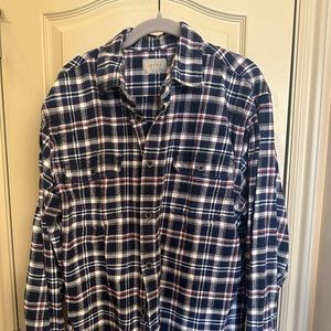 Jachs Plaid Flannel Button Up. Tall.